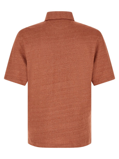 Brunello Cucinelli Polo Jersey Mélange