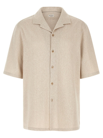 Brunello Cucinelli Camp Collar Shirt