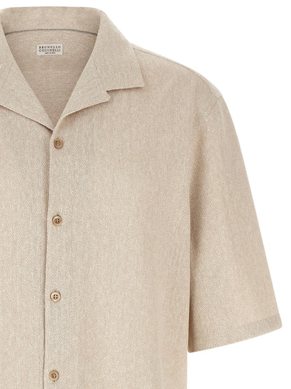 Brunello Cucinelli Camp Collar Shirt