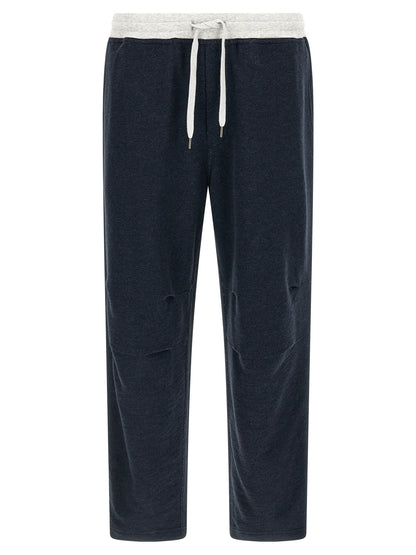Brunello Cucinelli Linen Cotton Joggers