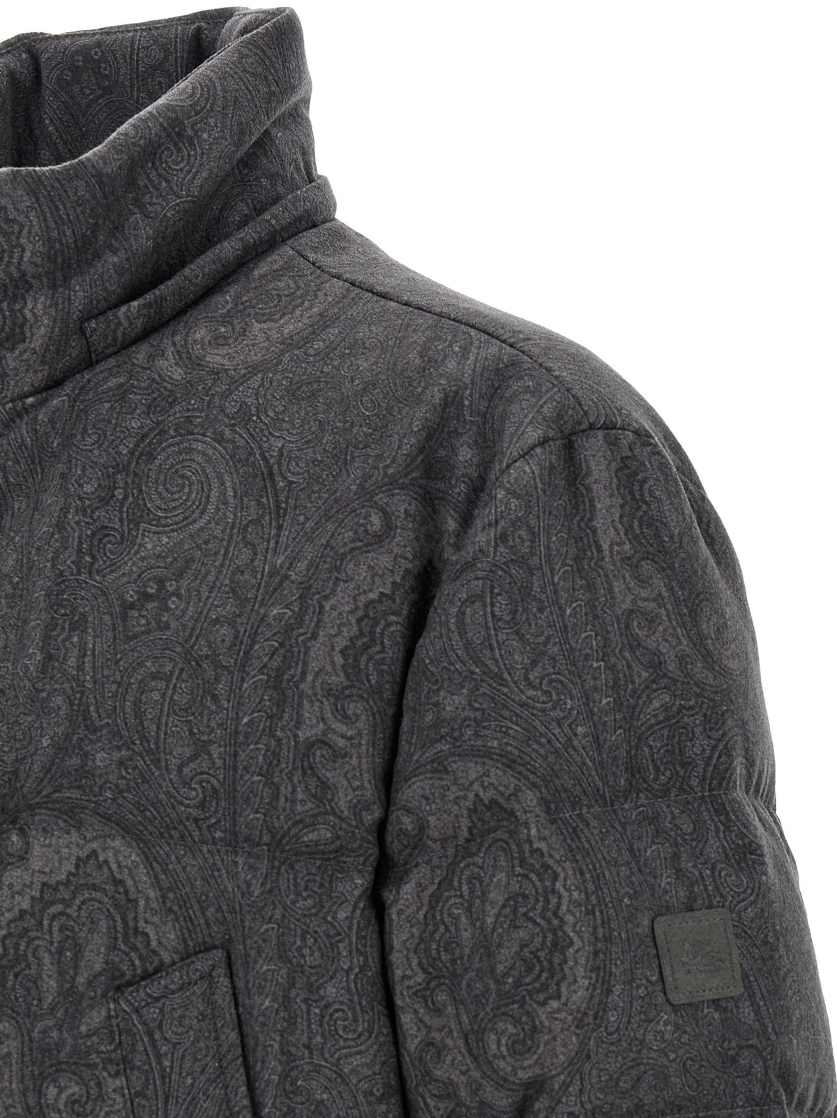 Etro Grey Arnica Down Jacket