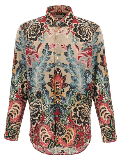 Etro Flower And Foliage Shirt