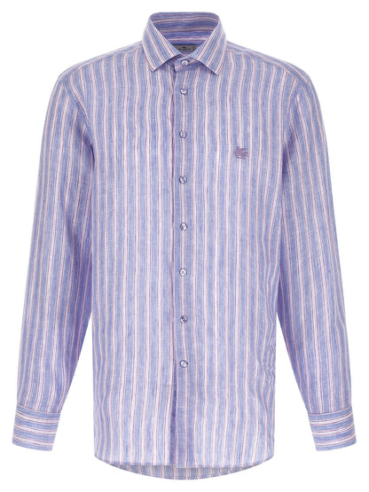 Etro Striped Linen Shirt