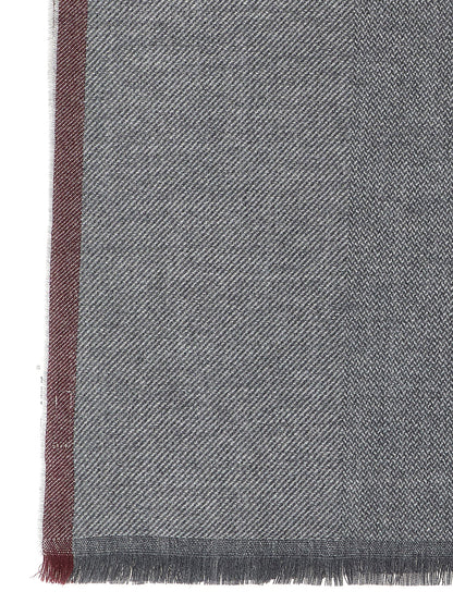 Brunello Cucinelli Diagonal Wool And Cashmere Scarf