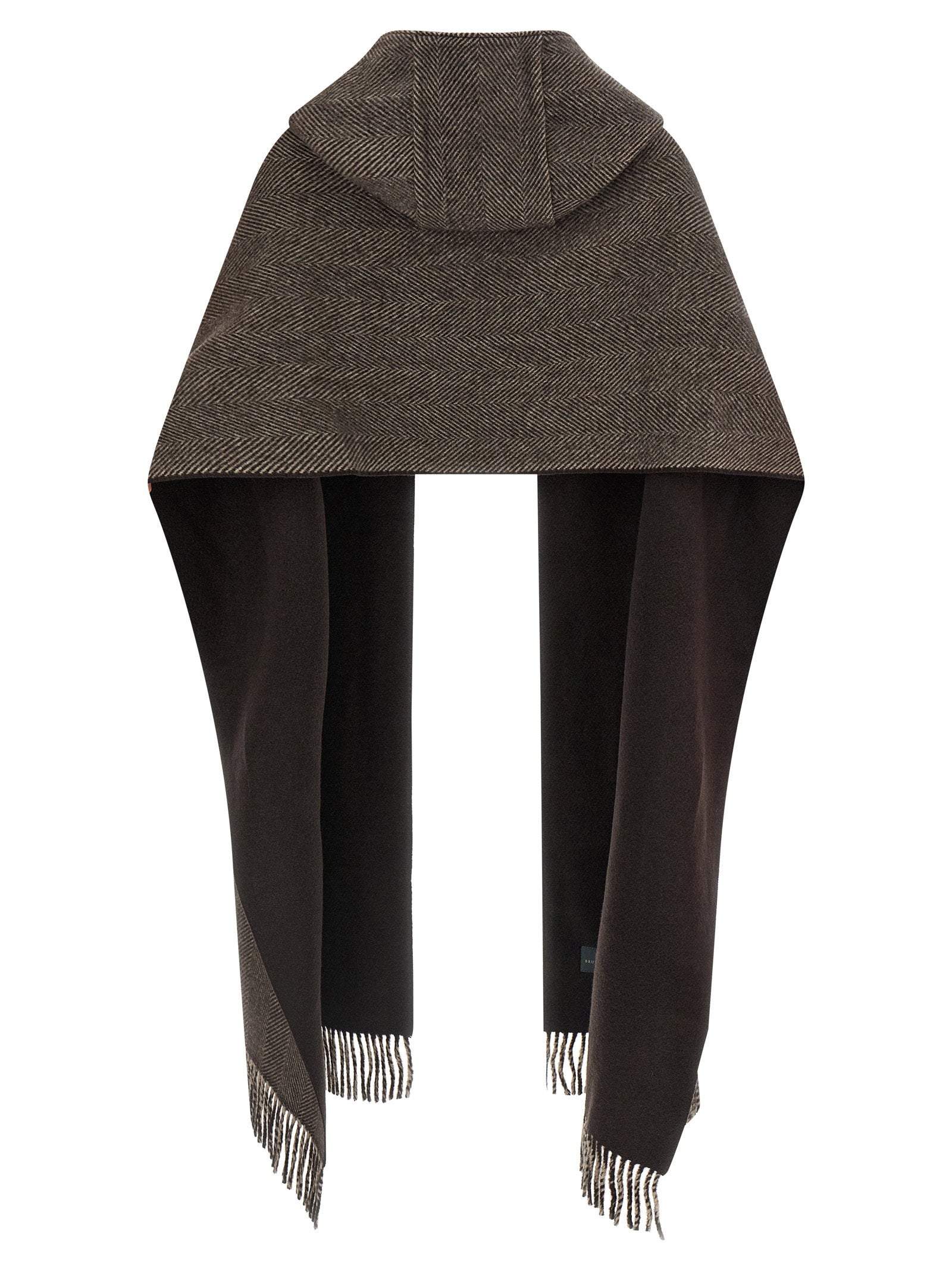 Brunello Cucinelli Scarf With Reversible Hood