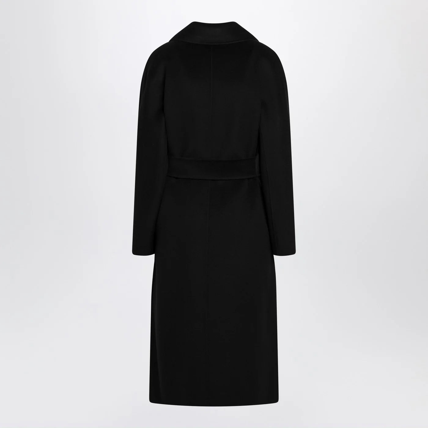 Max Mara Studio Black coat with belt