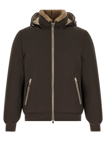 Brunello Cucinelli Detachable Hood Down Jacket