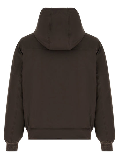 Brunello Cucinelli Detachable Hood Down Jacket