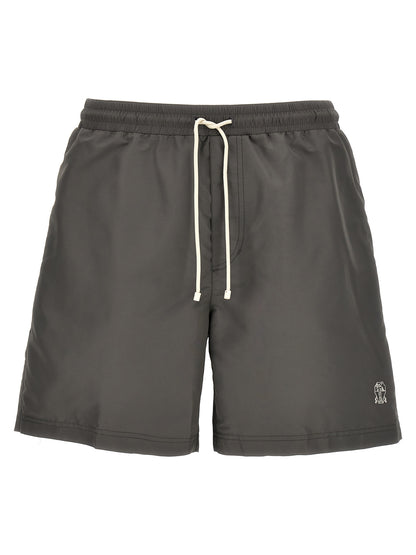 Brunello Cucinelli Logo Swimsuit