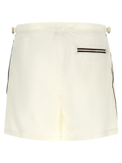 Brunello Cucinelli Logo Embroidery Swimsuit