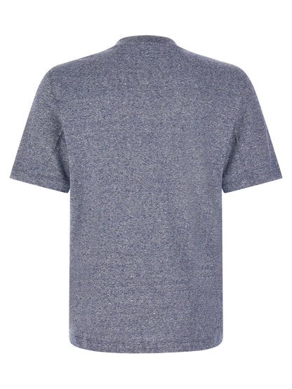 Brunello Cucinelli Mélange Linen Blend T-shirt