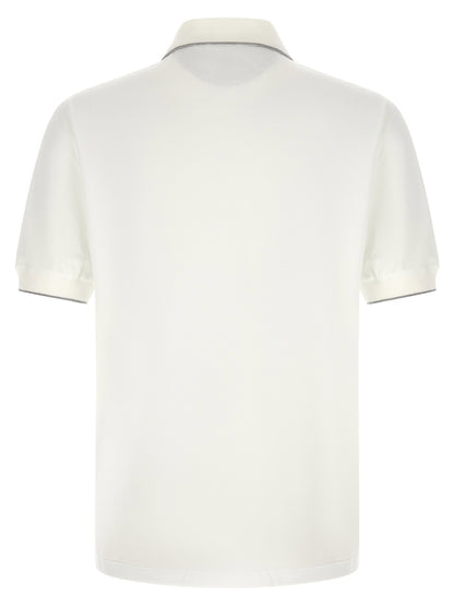Brunello Cucinelli Techno Piquet Polo Shirt