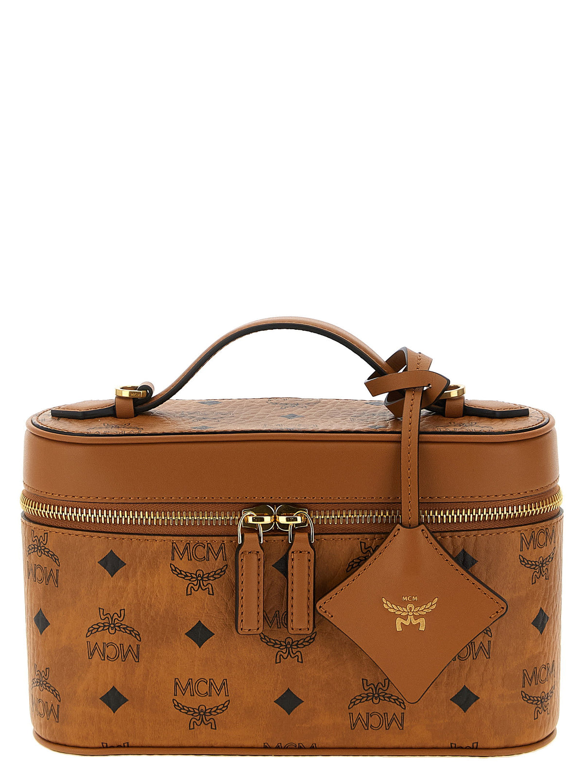 Mcm Small Aren Vanity Case Crossbody Bag
