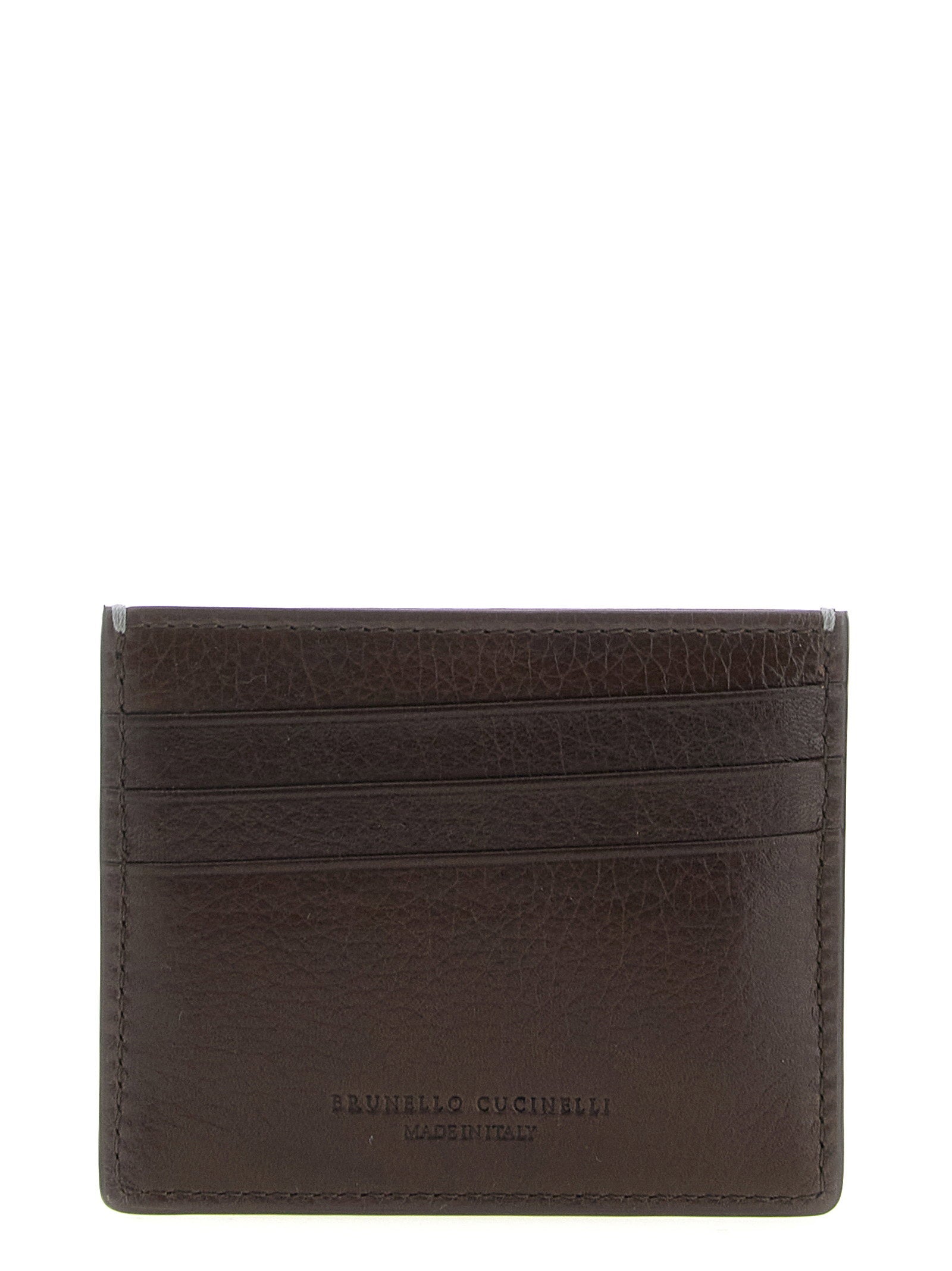Brunello Cucinelli Leather Cardholder