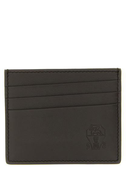 Brunello Cucinelli Logo Card Holder