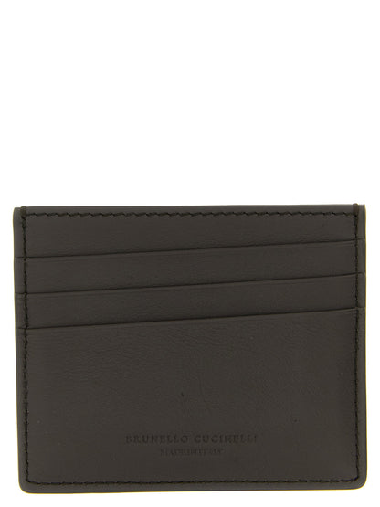 Brunello Cucinelli Logo Card Holder
