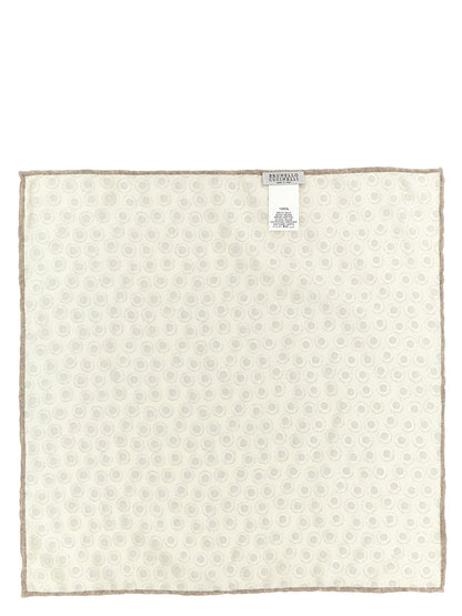 Brunello Cucinelli Polka Dot Pocket Clutch Bag