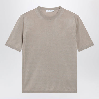 Max Mara Rock beige cashmere and silk sweater