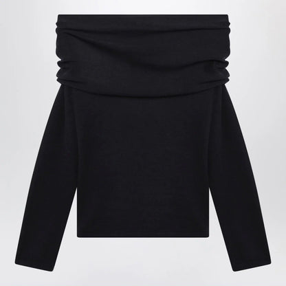 Max Mara Navy lightweight cashmere sweater