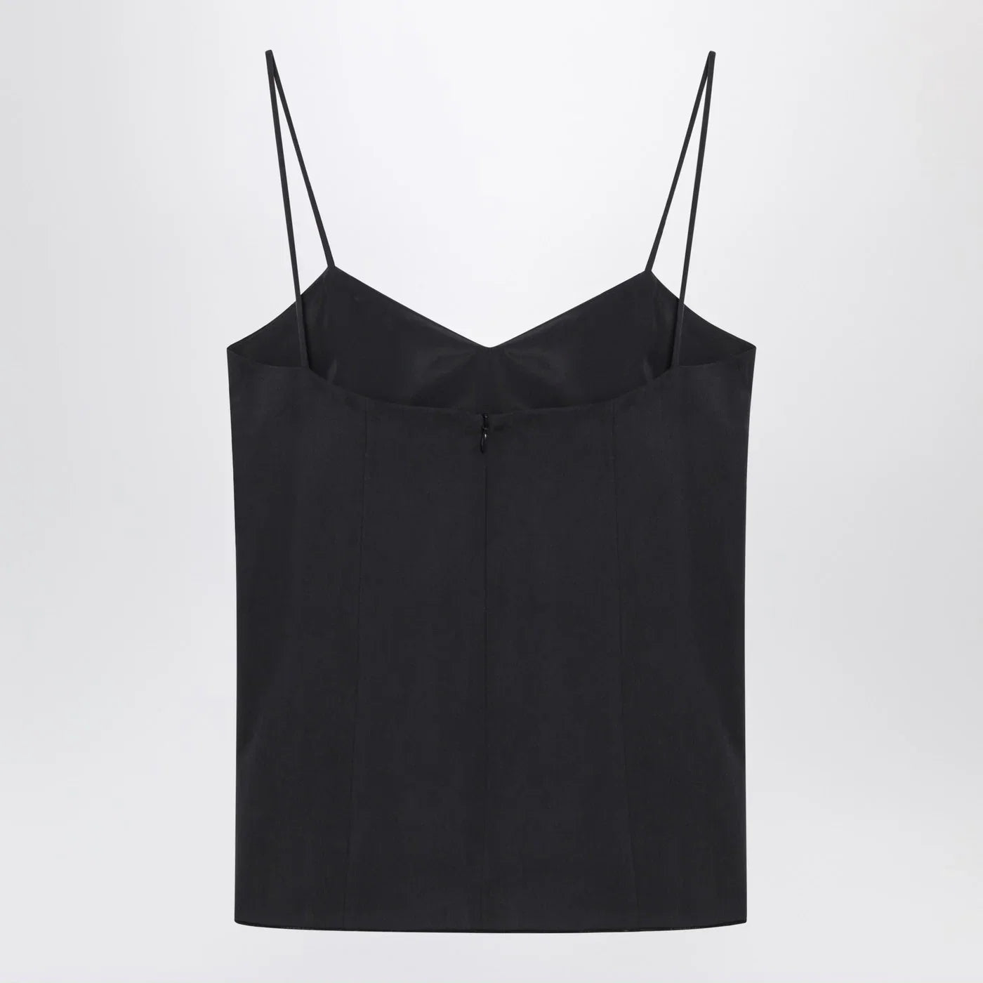 Max Mara Blue silk tank top