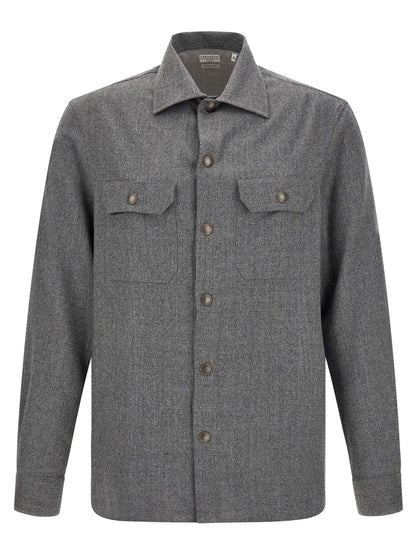 Brunello Cucinelli Flannel Overshirt