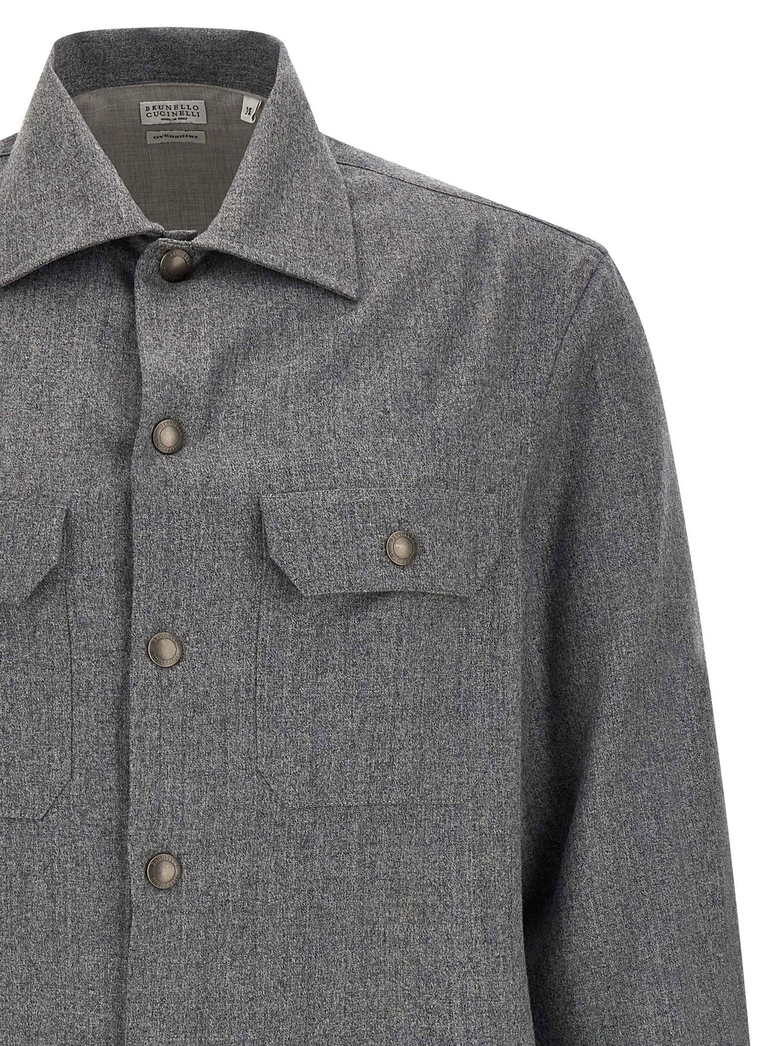 Brunello Cucinelli Flannel Overshirt