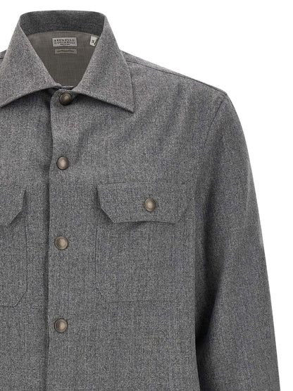 Brunello Cucinelli Flannel Overshirt