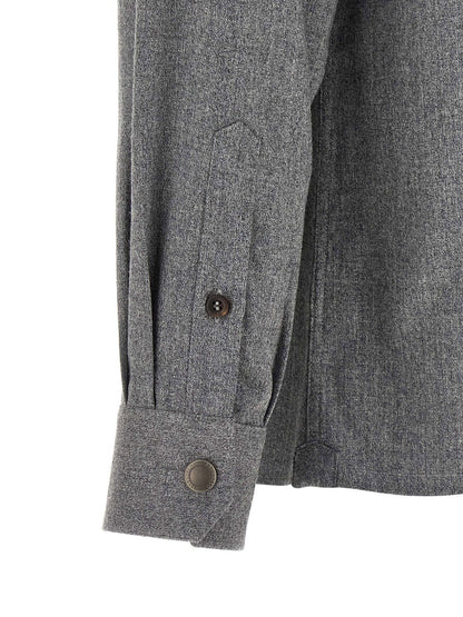 Brunello Cucinelli Flannel Overshirt