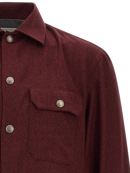 Brunello Cucinelli Flannel Overshirt