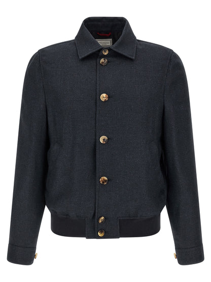 Brunello Cucinelli Linen Blend Jacket