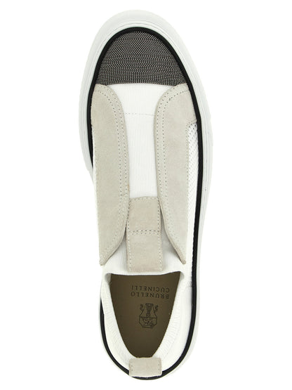 Brunello Cucinelli Monile Slip-on Sneakers