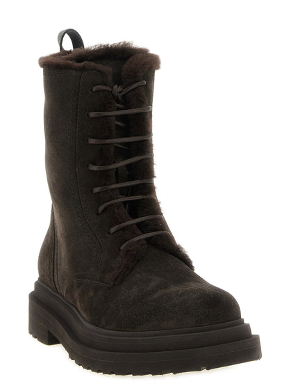 Brunello Cucinelli Precious Loop Ankle Boots