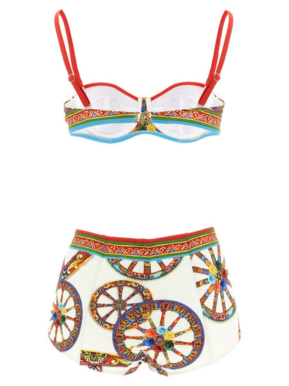 Dolce & Gabbana Sicilian Carretto Bikini