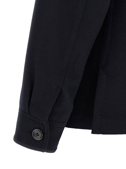 Tom Ford Double Splittable Light Wool Overshirt