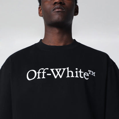 Off White Off-White™ Black T-shirt with logo print