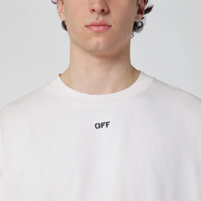 Off White Off-White™ Paint Arrow Skate T-shirt in light mauve