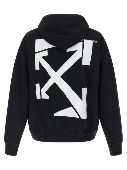 Off White Run Arrow Skate Hoodie