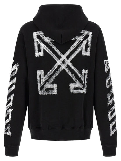 Off White Motion Arrow Skate Hoodie