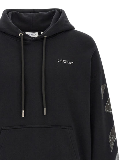Off White Metal Arrow Skate Hoodie
