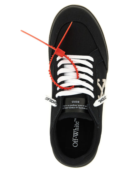 Off White Vulcanized Sneakers