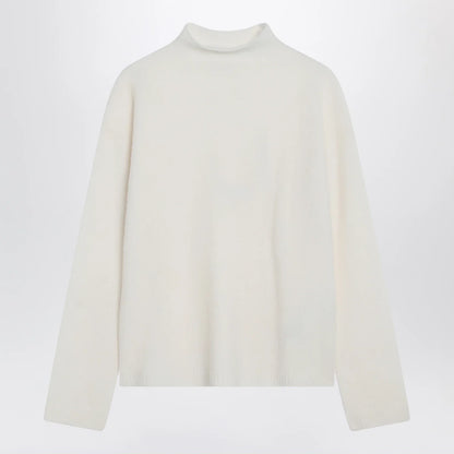 Max Mara Ivory cashmere-blend sweater