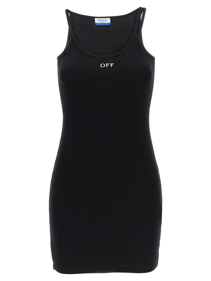 Off White Off Stamp Dress