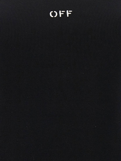 Off White Off Stamp Dress