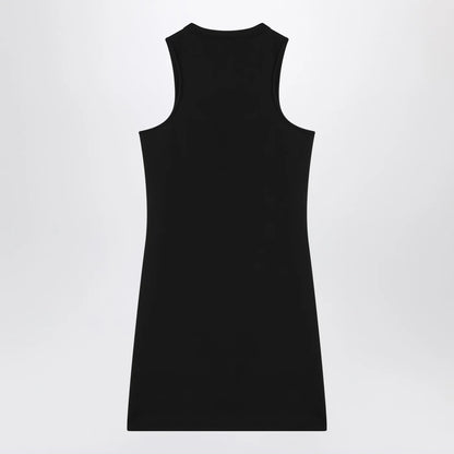 Off White Off-White™ Black mini dress with logo