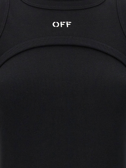 Off White Off Stamp Dress