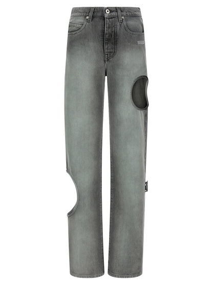Off White Spray New Meteor Jeans