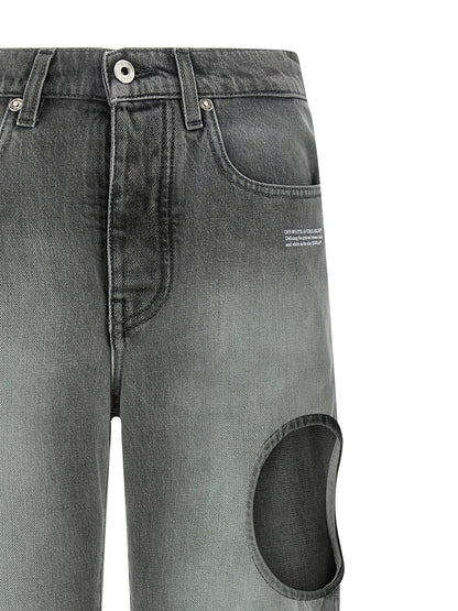 Off White Spray New Meteor Jeans