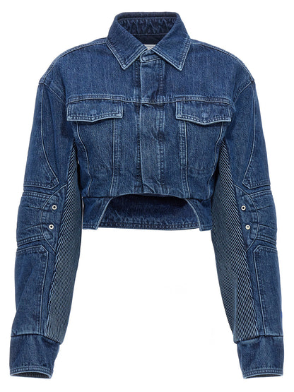 Off White Motorcycle Denim Jacket