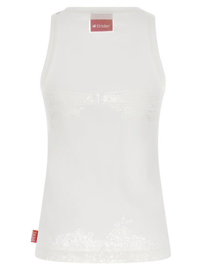 Diesel X Tinder Pr-t-anki-lace-r Tank Top