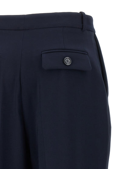 Elisabetta Franchi Crepe De Chine Pants